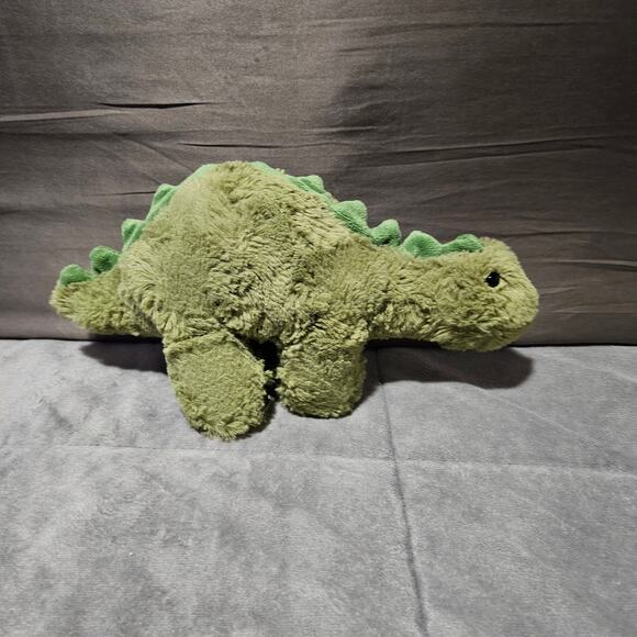 Manhattan Toy 2 Set lot Plush Dinosaurs Little Jurassics Stegosaurus T Rex Blue - Picture 3 of 9
